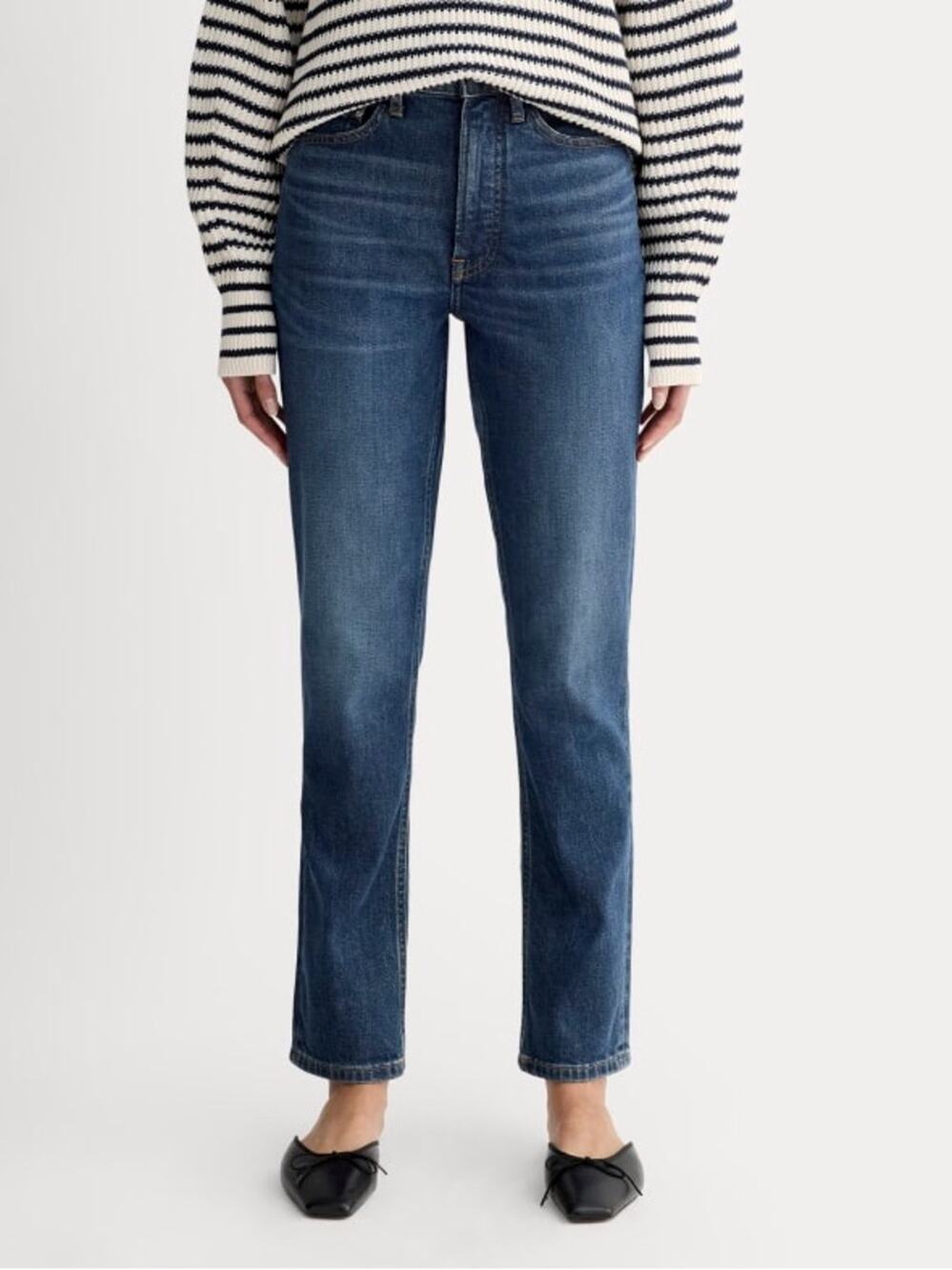 Everlane The Original Cheeky Jeans in vintage dark Size 26